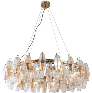 ခေတ်ပြိုင် Villa Glass Chandelier မိတ်ဆက်