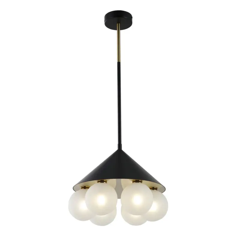 6-lights minimalist ဂျီ ometric မေတြီ Pendant Lamp