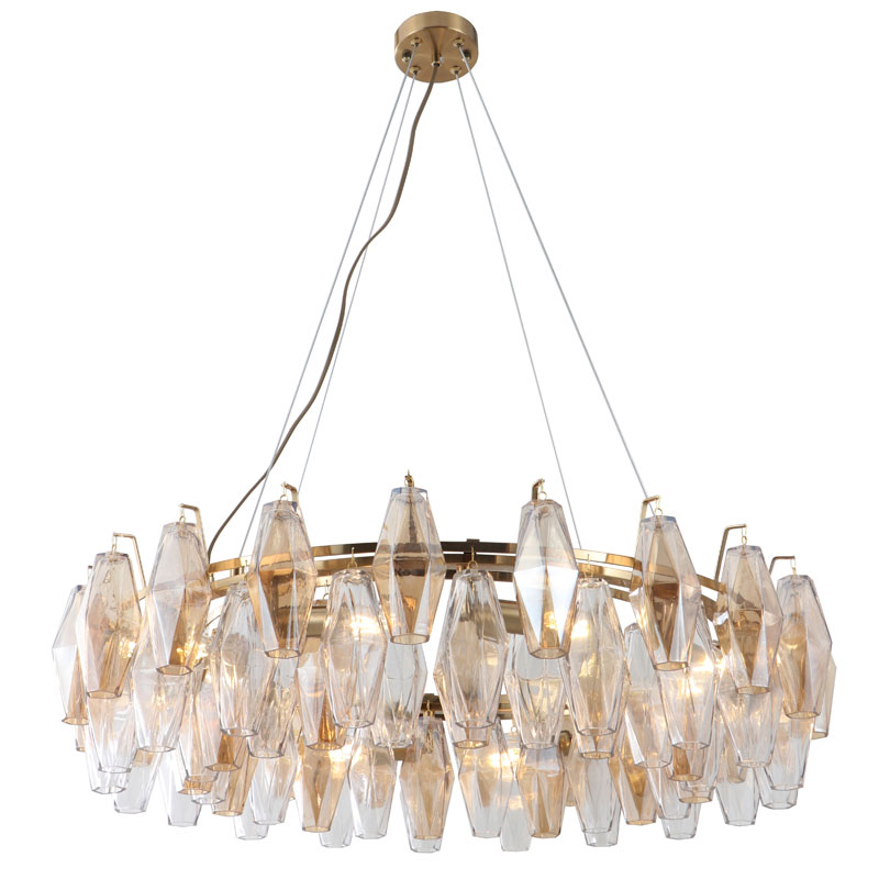 ခေတ်ပြိုင် Villa Glass Chandelier