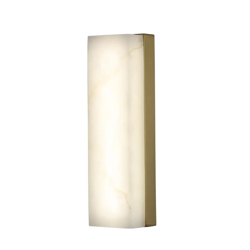 ခေတ်မီကျောက်ဖြူ LED Wall Sconce